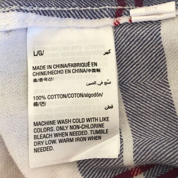 American Rag Plaid Flannel Shirt - Picture 5 of 5